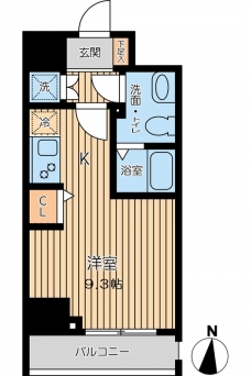 CITY SPIRE 三ノ輪Ⅱの間取り図