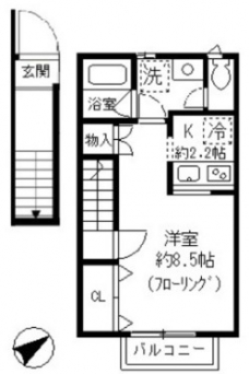 グリーンコート小石川の間取り図