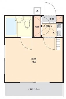 プライズ川口芝の間取り図