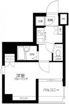 アイル池袋NORTH・弐番館の間取り図