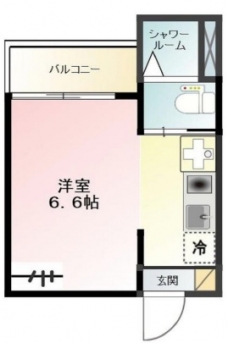 Ｇｌａｎｚ東日暮里の間取り図