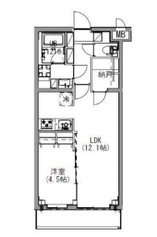 S-RESIDENCE北戸田の間取り図