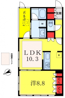 OWL TOWERの間取り図
