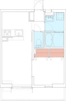 リブリ・Rosemaryの間取り図
