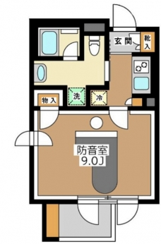 （仮称）Sonorit?池之端の間取り図