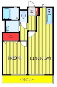 グランシャリオの間取り図