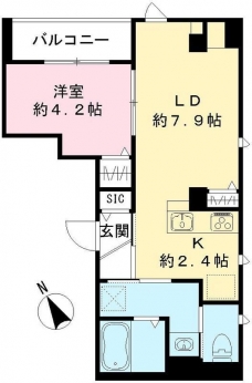 seastar北町の間取り図