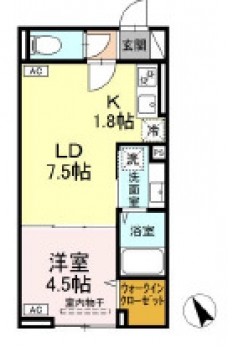 セレスティア中台の間取り図