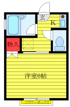 シャイン94の間取り図