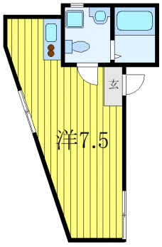 グランメゾン仲宿の間取り図