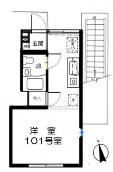 ボナールの間取り図