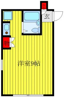 ハイム石原の間取り図