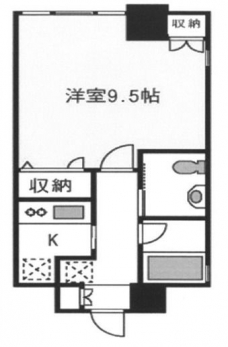 ＡＸＩＳ桜木町の間取り図