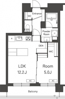 コンフォール・シェ・ソアの間取り図