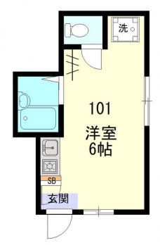 プログレスコートの間取り図