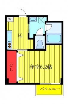ベルクレールの間取り図