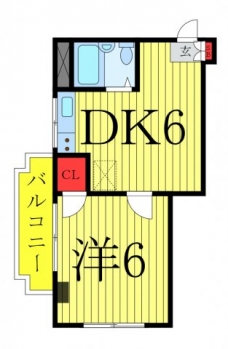 ウィスタリア目白の間取り図