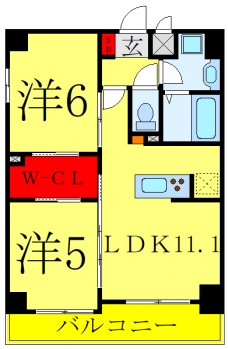 S-RESIDENCE東日暮里の間取り図