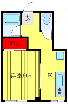 照沼ビルの間取り図