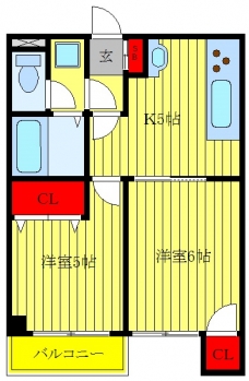 第3じゅんハイツの間取り図