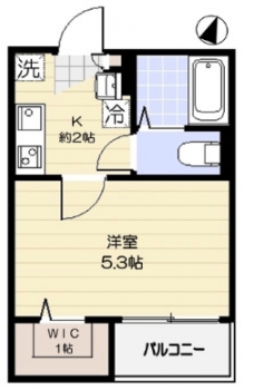 リレア赤羽の間取り図