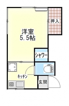 大沢荘の間取り図