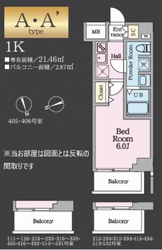 HY's TODA MAXIVの間取り図