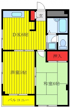 プロヴィデンス秀洋の間取り図