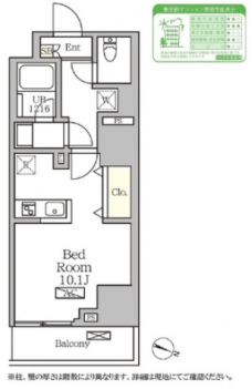 コートレジデンス南大塚の間取り図