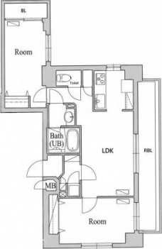 スパッジオ上野東の間取り図