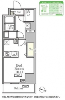 コートレジデンス南大塚の間取り図