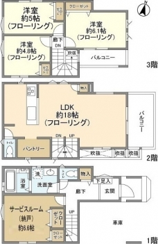 Kolet浦和西堀#02の間取り図
