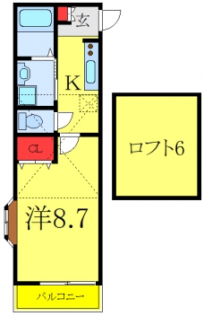 グリムコートの間取り図