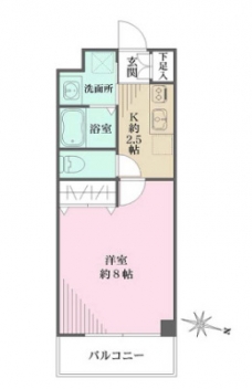 スリーブライト川口幸町の間取り図