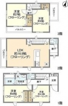 Kolet西川口#03の間取り図