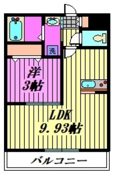 Will Mira上青木の間取り図