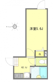 Well-being江北の間取り図