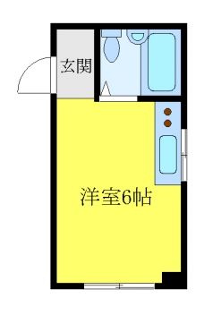 ハイムタカハシの間取り図