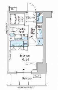 パークアクシス西巣鴨の間取り図