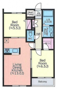 オブロン・ジ・エールの間取り図