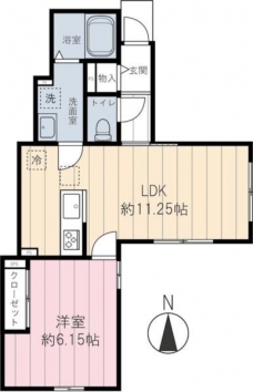 アンシャンテの間取り図
