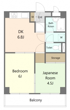 リーベンスハイム大宮の間取り図