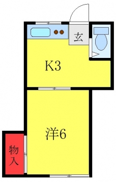 武藤荘の間取り図