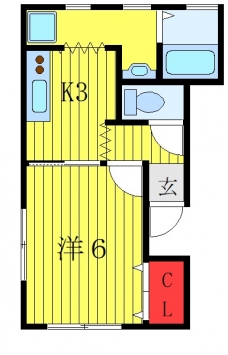 アフィーノの間取り図