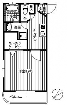 グレイスヨネザワの間取り図