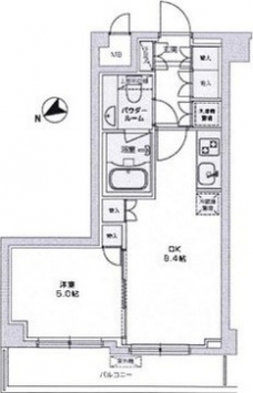 BPRレジデンス浮間公園の間取り図