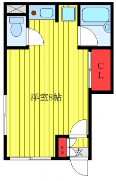 ＳＫＫ本町マンションⅡの間取り図