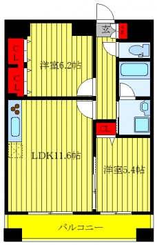シュトランドコルブの間取り図