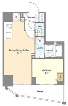 グランカーサ板橋本町の間取り図