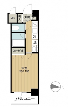 ZOOM椎名町駅前の間取り図